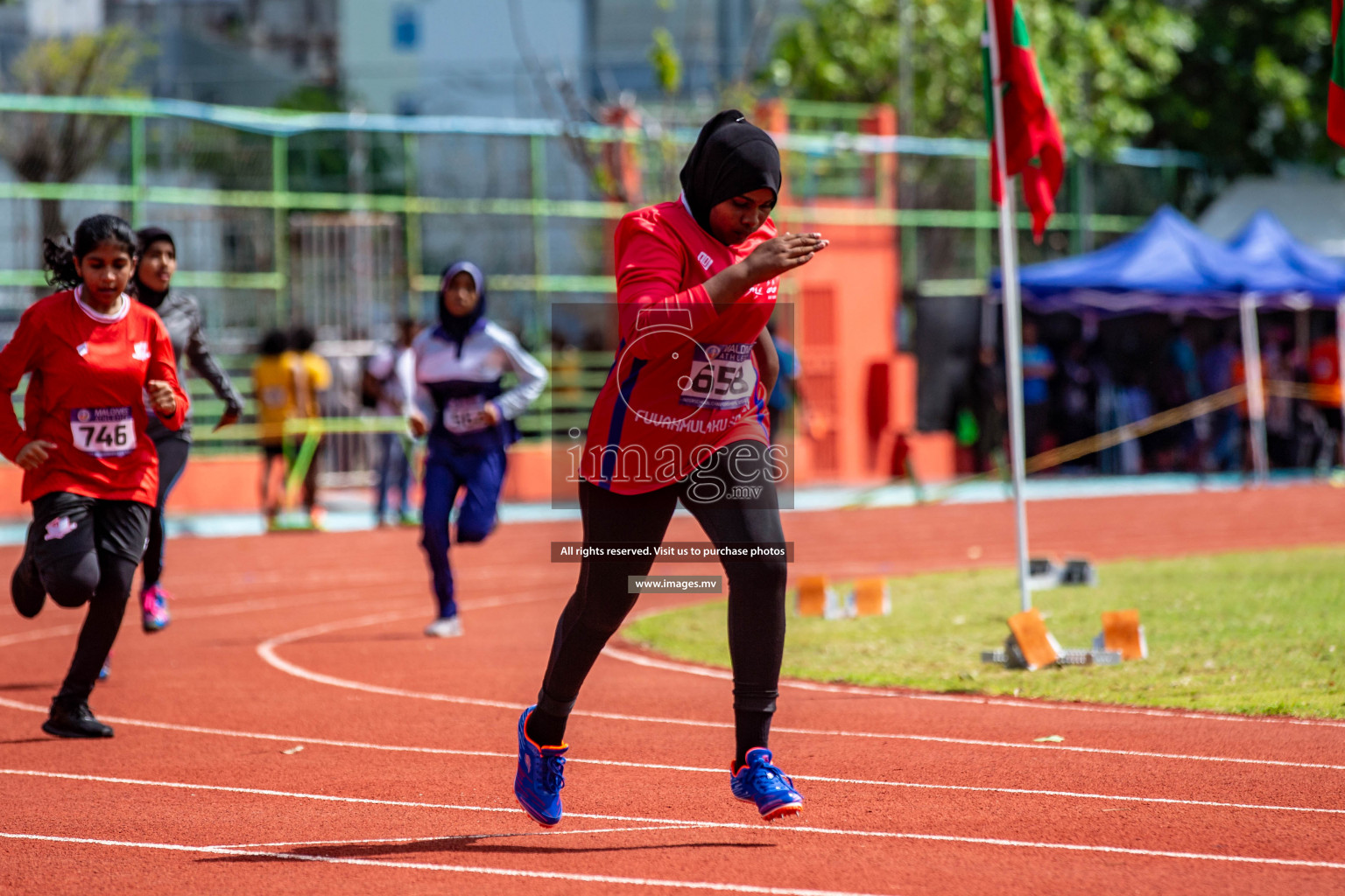 Day 2 of Inter-School Athletics Championship held in Male', Maldives on 24th May 2022. Photos by: Maanish / images.mv