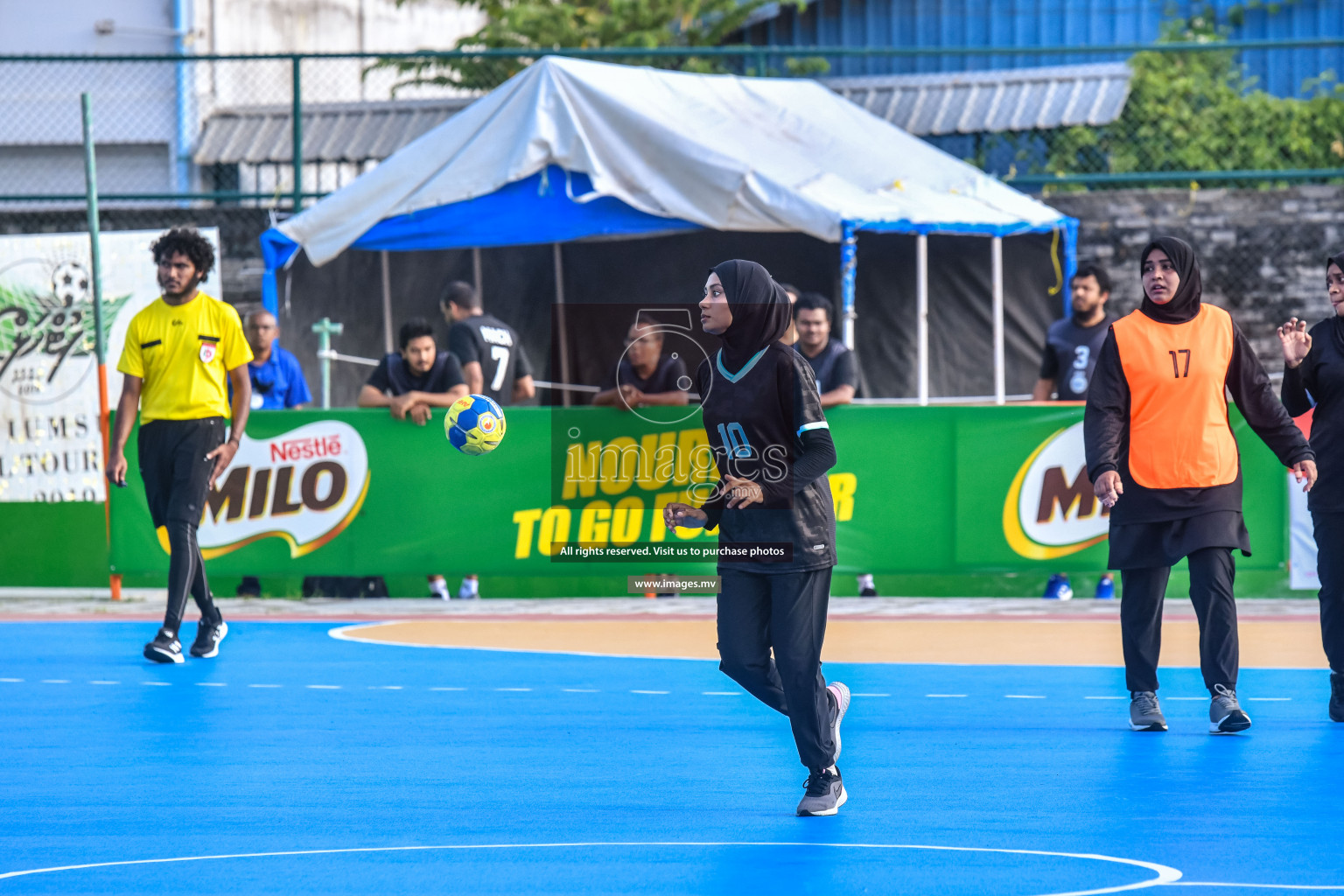 Day 8 of Milo 6th Inter Office Handball Tournament 2022 - Photos by Nausham Waheed