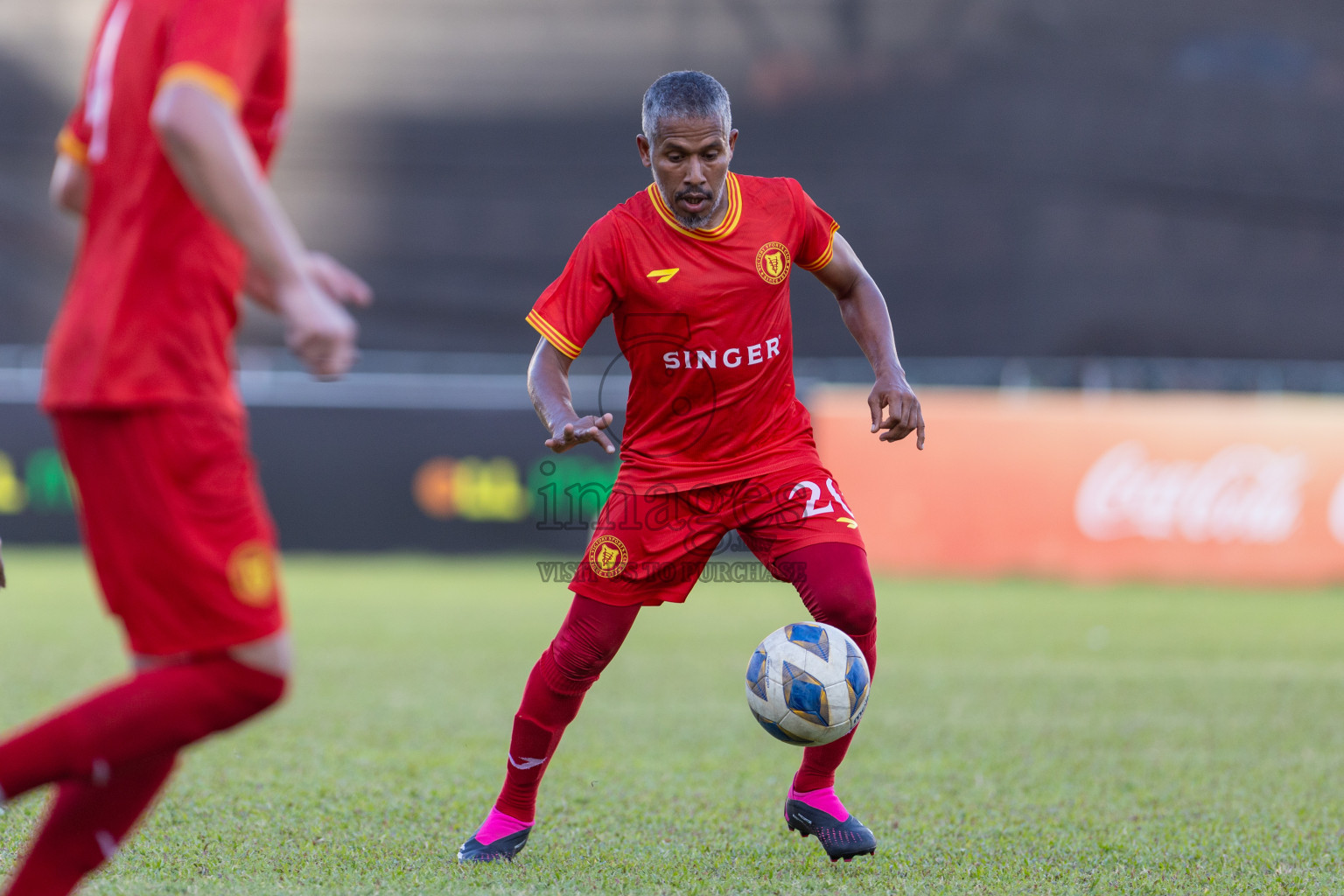 Victory Sports Club vs Lagoons Sports Club in Second Division 2023 in Male' Maldives on Wednesday, 22nd January 2023. Photos: Nausham Waheed / images.mv