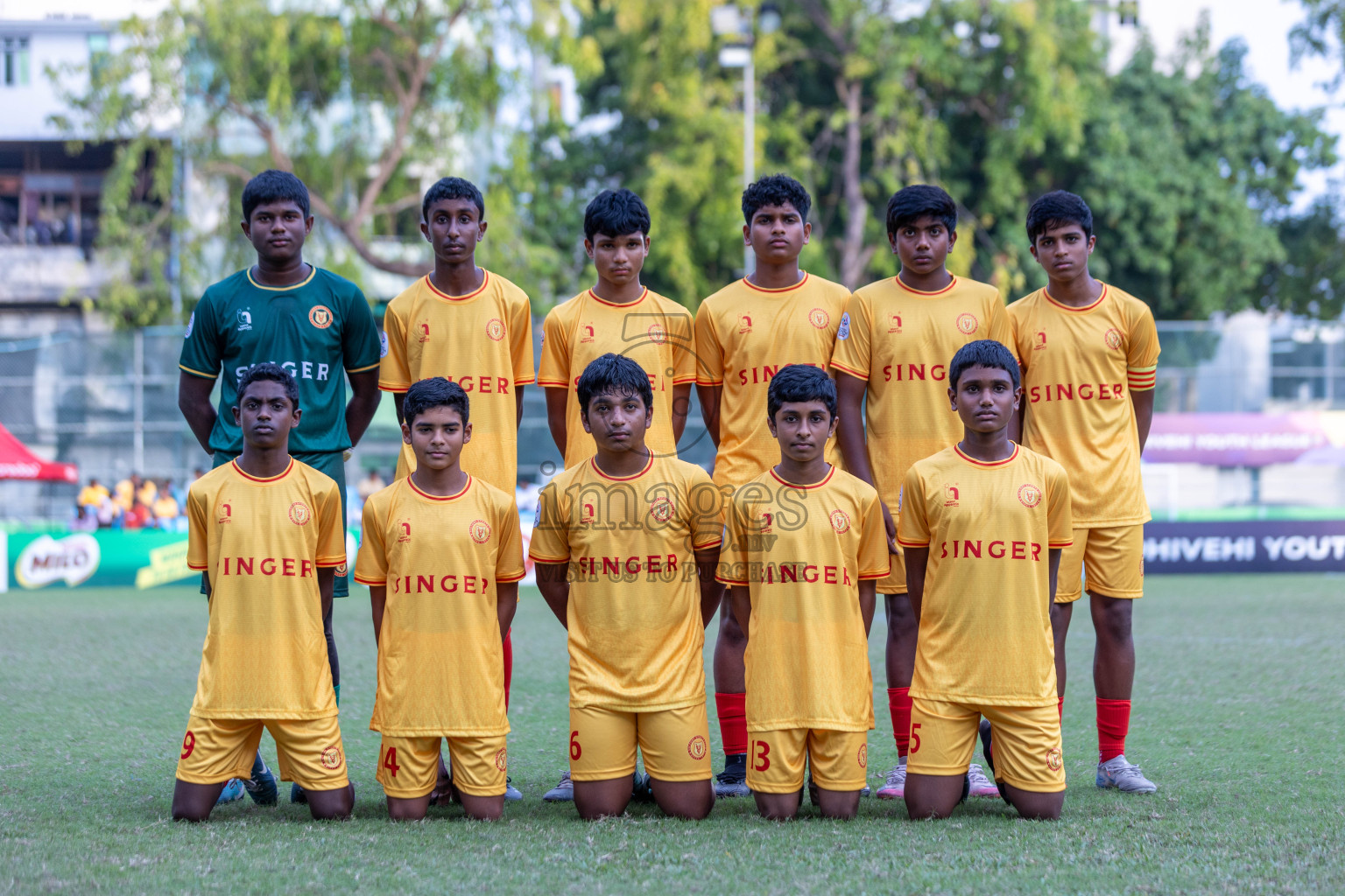 United Victory vs Victory Sports Club  (U14) in Day 5 of Dhivehi Youth League 2024 held at Henveiru Stadium on Friday 29th November 2024. Photos: Shuu Abdul Sattar/ Images.mv