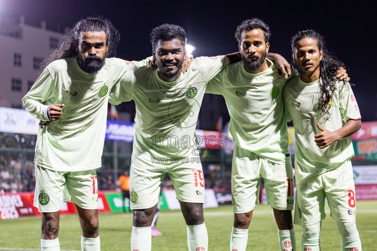 RRC vs Customs RC in Day 7 of Club Maldives Cup 2025 was held in Rehendhi Futsal Ground, Hulhumale', Maldives on Tuesday, 7 October 2025. 
Photos: Hassan Simah / images.mv