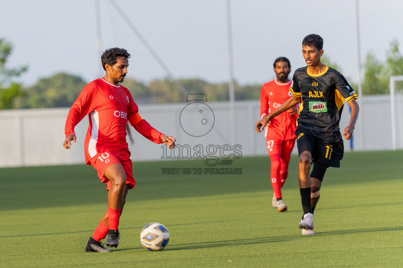 CC Sports Club VS Aajeelakah Eydhafushi FA in Day 6 of Eydhafushi Cup 2025 held in Eydhafushi Football Stadium at B. Eydhafushi, Maldives on Wednesday, 10th September 2025. Photos: Arif Rasheed / images.mv