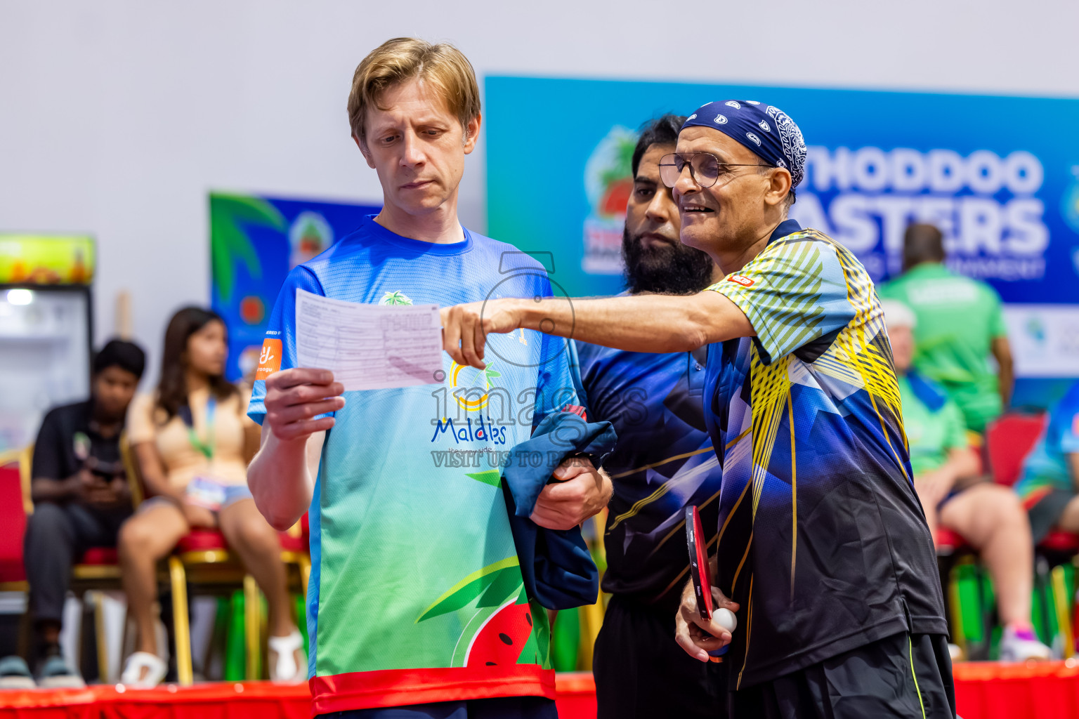 Day 3 of 1st Thoddoo Masters Table Tennis Tournament was held on Saturday, 23rd August 2025 in AA Thoddoo, Maldives. Photos: Nausham Waheed / images.mv