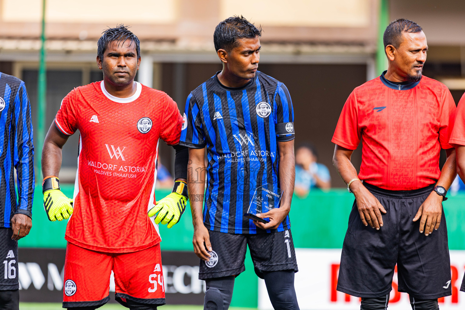 Waldorf Astoria vs Saii Lagoon in Resort League 2025 (South Male Zone) day 2 was held on Monday, 29th September 2025 in Crossroads's Maldives, Photos: Areef Adam / images.mv