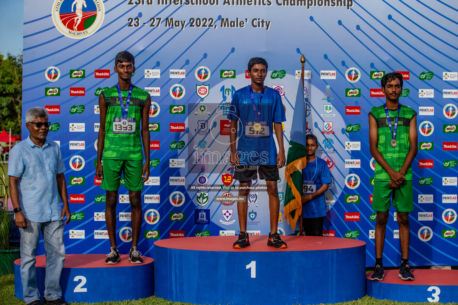 Day 5 of Inter-School Athletics Championship held in Male', Maldives on 27th May 2022. Photos by: Nausham Waheed / images.mv