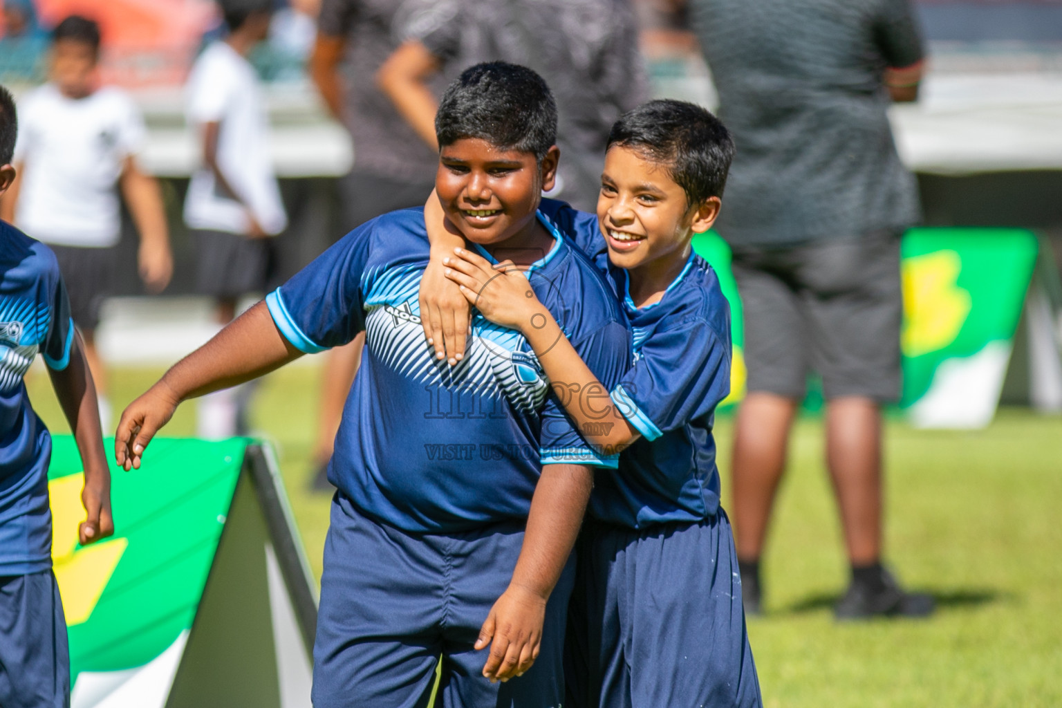 Day 1 of Under 10 MILO Academy Championship 2024 was held at National Stadium in Male', Maldives on Friday, 26th April 2024. Photos: Mohamed Mahfooz Moosa / images.mv