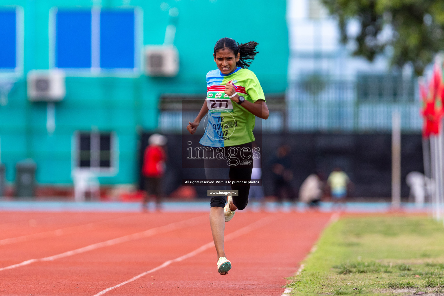 Day 2 of National Athletics Championship 2023 was held in Ekuveni Track at Male', Maldives on Friday, 24th November 2023. Photos: Nausham Waheed / images.mv