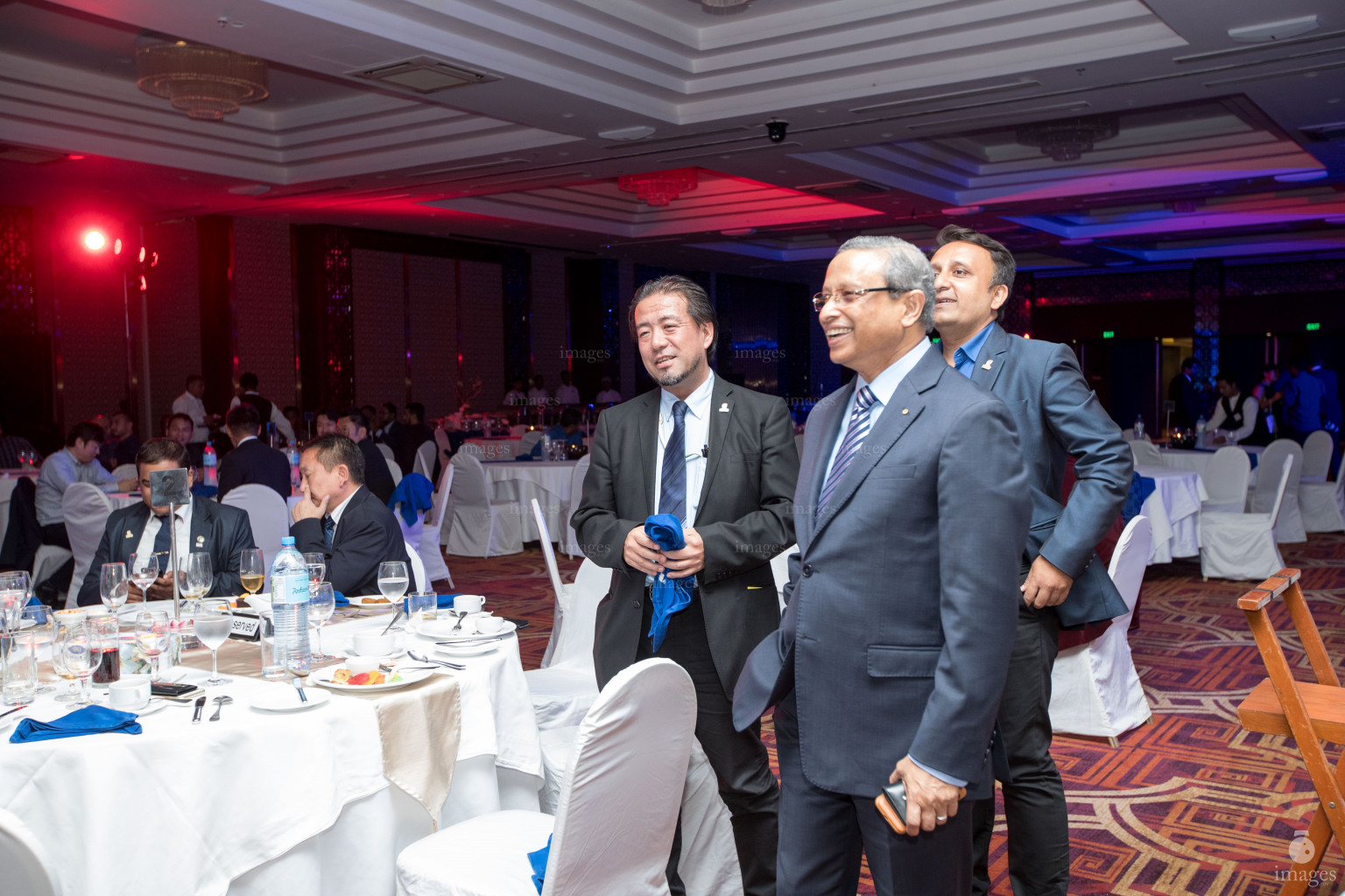 SAFF Suzuki Cup 2018 gala dinner in Dhaka, Bangladesh, Friday, September 14, 2018. (Images.mv Photo/Hussain Sinan).