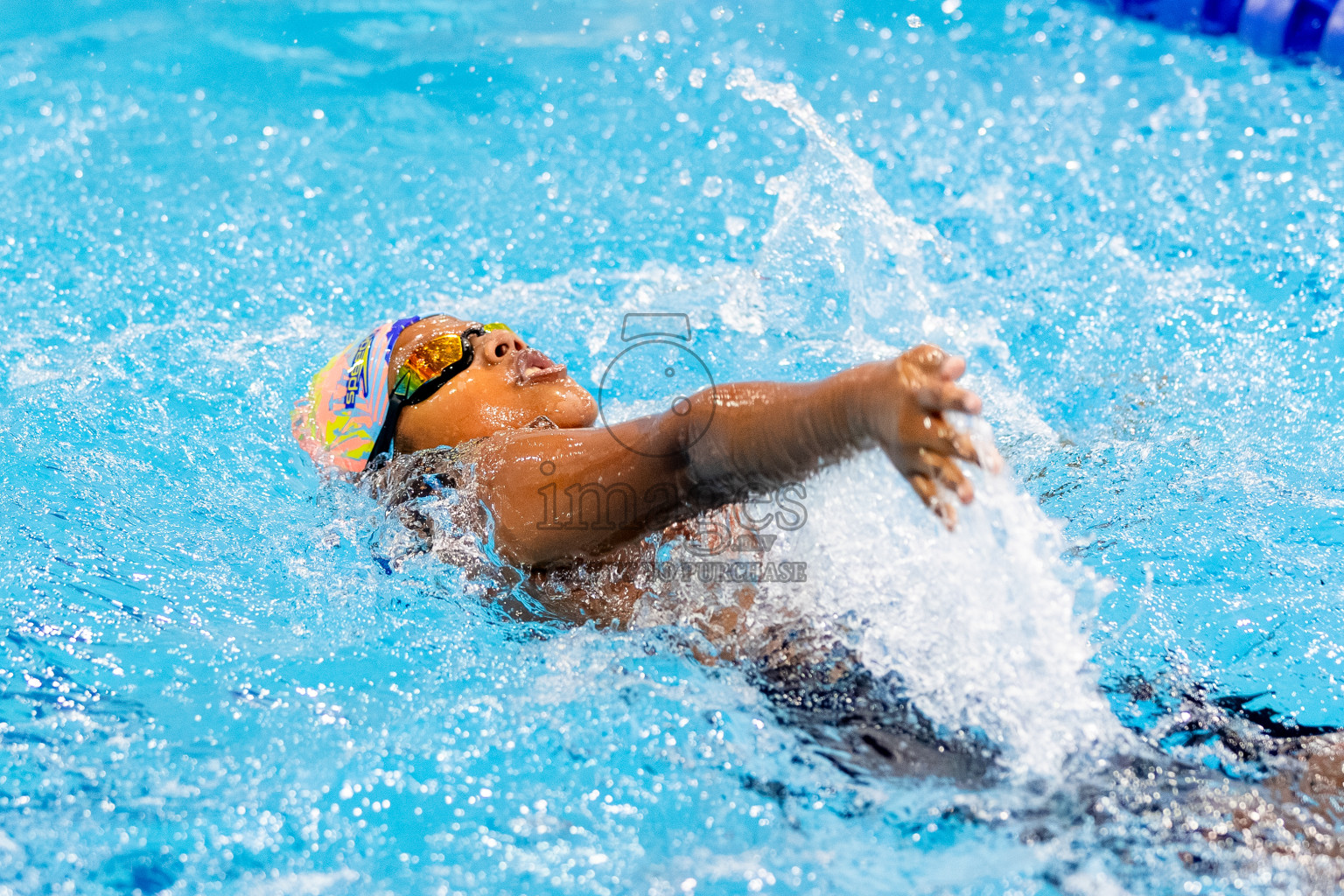 Day 2 of BML 6th National Kids Swimming Kids Festival 2025 held in Hulhumale', Maldives on Tuesday, 4th November 2024. Photos: Mohamed Mahfooz Moosa / images.mv