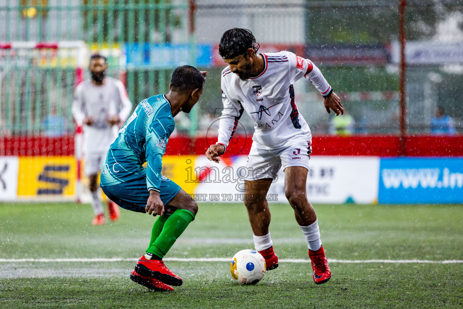 R Inguraidhoo vs R Dhuvaafaru in Day 10 of Golden Futsal Challenge 2025 was held on Tuesday, 14th January 2025, in Hulhumale', Maldives Photos: Nausham Waheed / images.mv