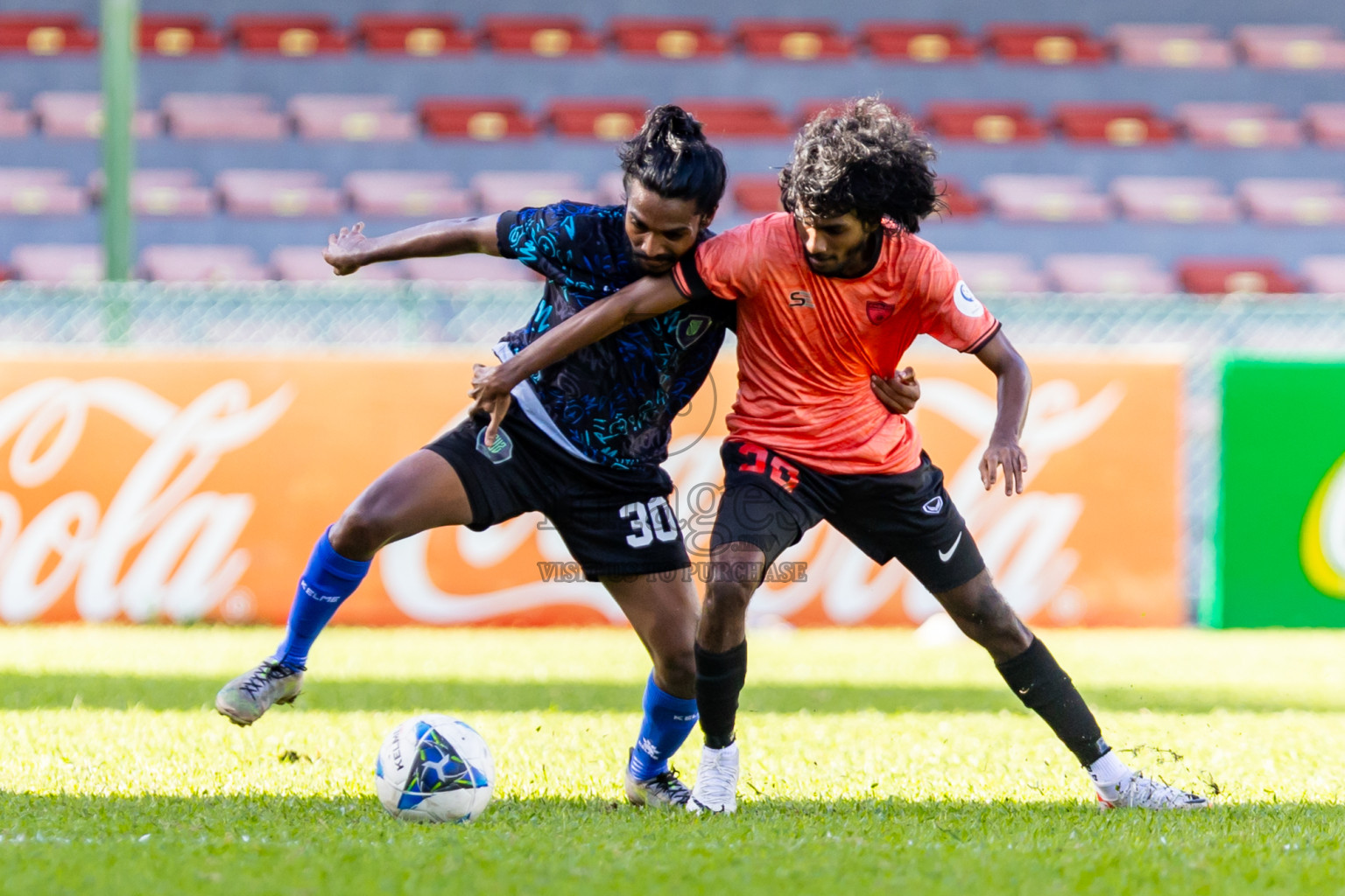 Super United Sports vs Club Eagles in Day 7 of Under 19 Youth Championship 2024 was held at National Stadium in Male', Maldives on Monday, 27th June 2024. Photos: Nausham Waheed / images.mv