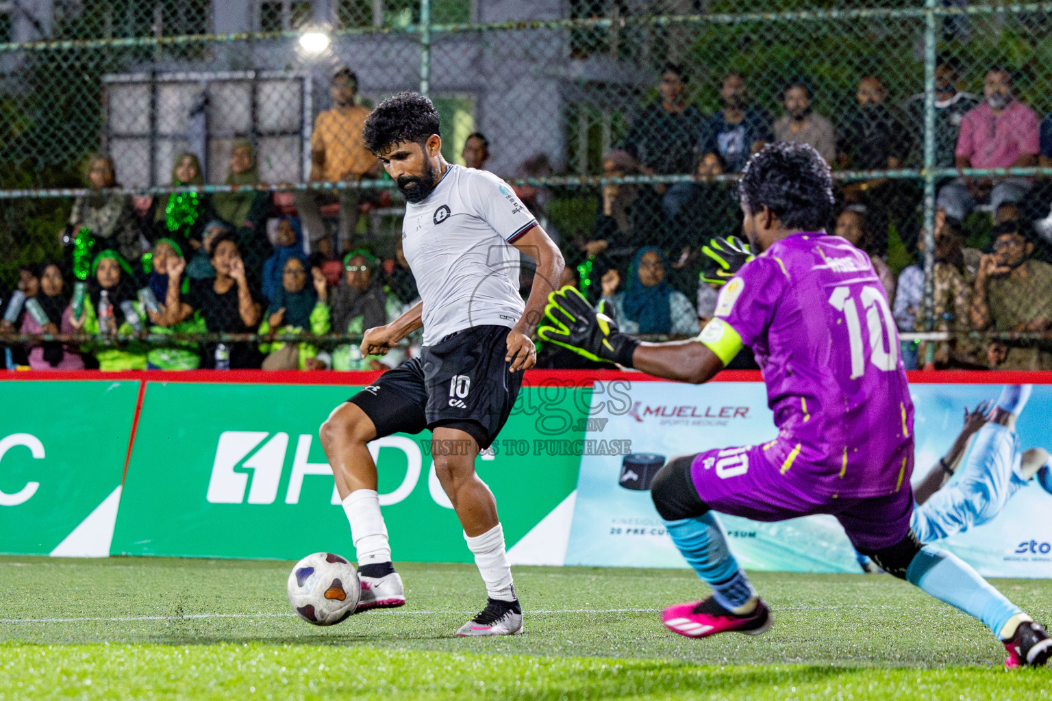 TEAM DJA vs KULHIVARU VUZARA in Club Maldives Classic 2024 held in Rehendi Futsal Ground, Hulhumale', Maldives on Monday, 16th September 2024. Photos: Nausham Waheed / images.mv