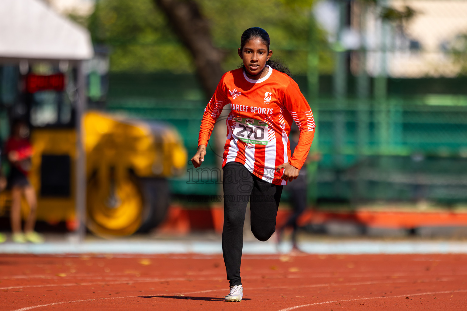 Day 1 of 12th Milo Association Championships was held in Ekuveni Track at Male', Maldives on Thursday, 24th April 2025.
Photos: Ismail Thoriq / images.mv