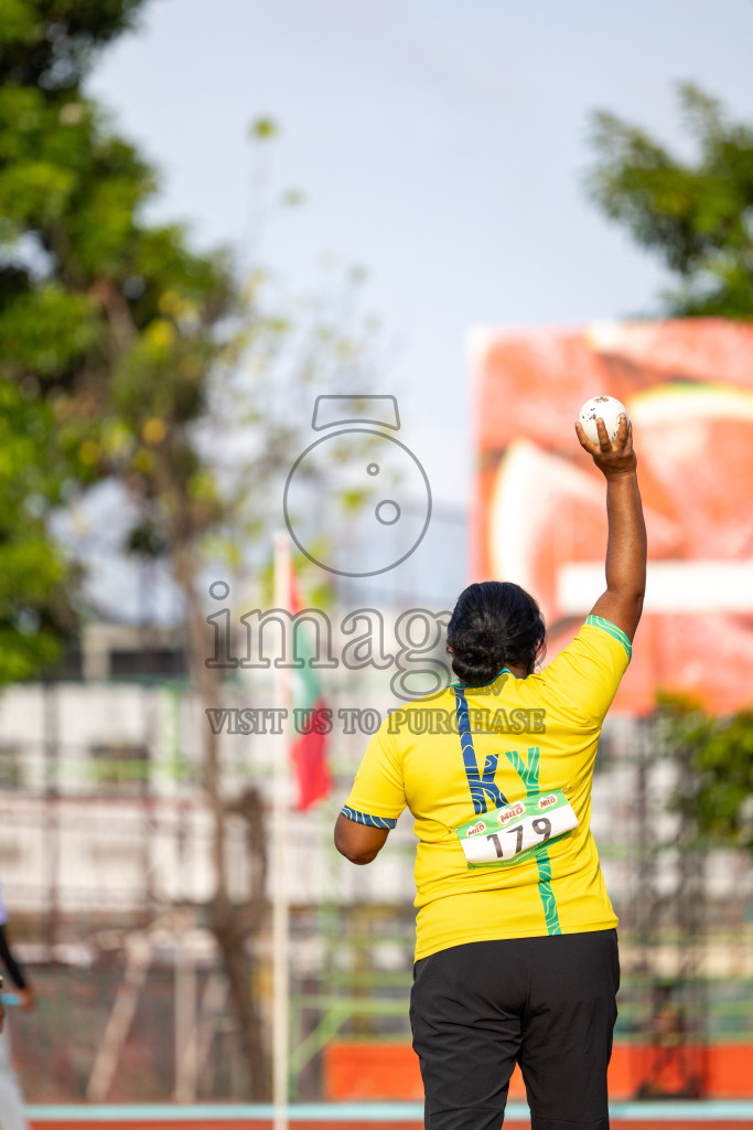 Day 3 of 33rd National Athletics Championship was held in Ekuveni Track at Male', Maldives on Saturday, 7th September 2024.
Photos: Suaadh Abdul Sattar / images.mv