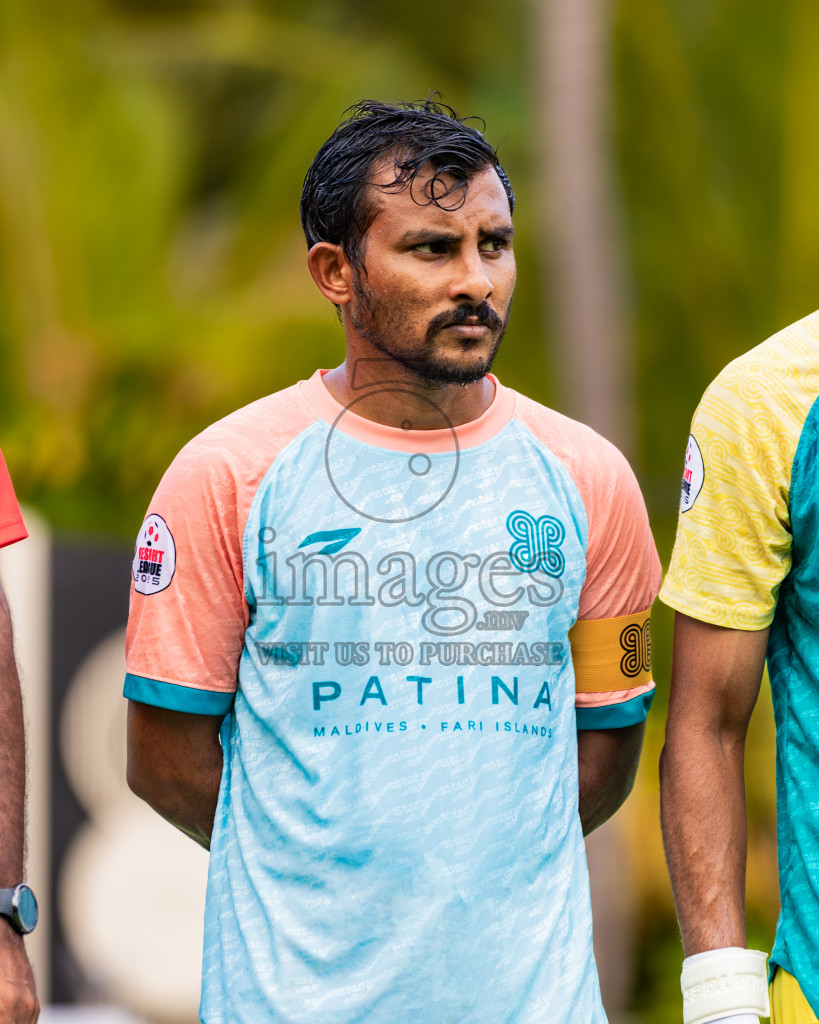 Patina vs Bandos in Resort League 2025 (North Male Zone) day 20 was held on Monday, 21 September 2025 in One And Only Reethi Rah Maldives Resort, Photos: Areef Adam / images.mv