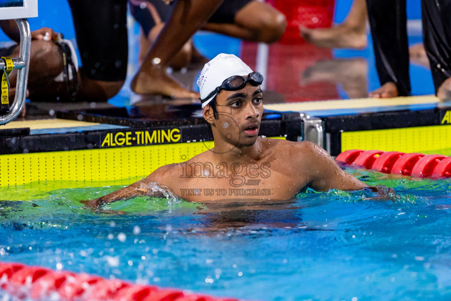 Day 5 of 20th Inter-school Swimming Competition 2024 held in Hulhumale', Maldives on Wednesday, 16th October 2024. Photos: Nausham Waheed / images.mv