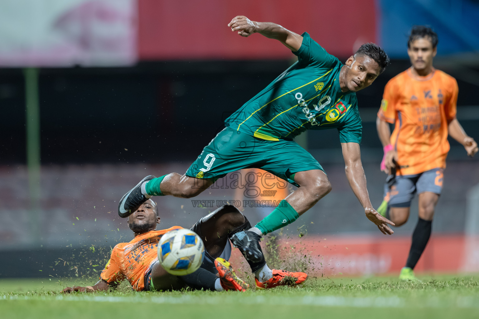 Charity Shield Match between Maziya Sports and Recreation Club and Club Eagles held in National Football Stadium, Male', Maldives Photos: Abdulla Abeedh / Images.mv