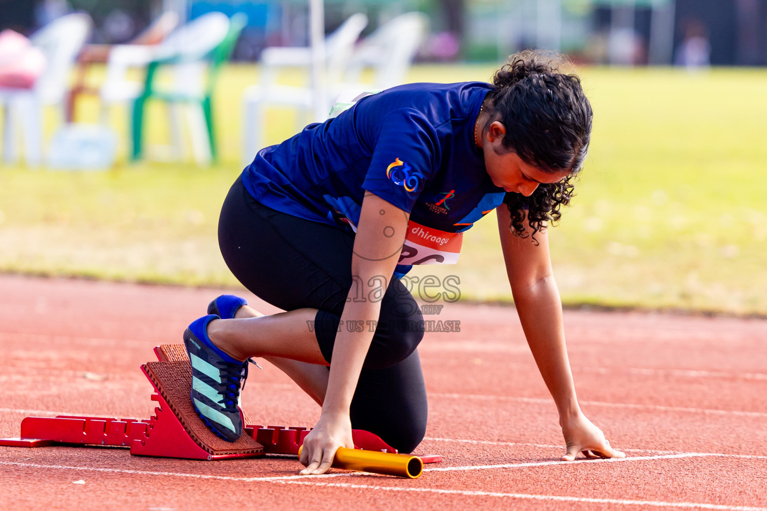 Day 3 of National Athletics Championship 2025 was held at Ekuveni Running Ground in Male', Maldives on Saturday, 16th August 2025. Photos: Nausham Waheed / images.mv