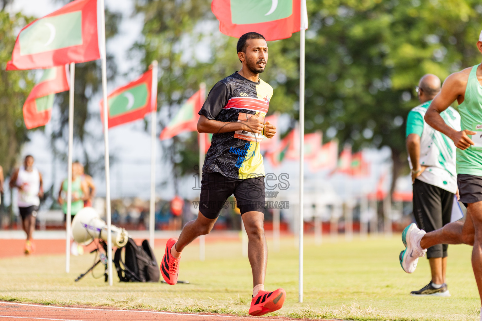 Day 1 of National Athletics Championship 2025 was held at Ekuveni Running Ground in Male', Maldives on Thursday, 14th August 2025. Photos: Areef Adam / images.mv