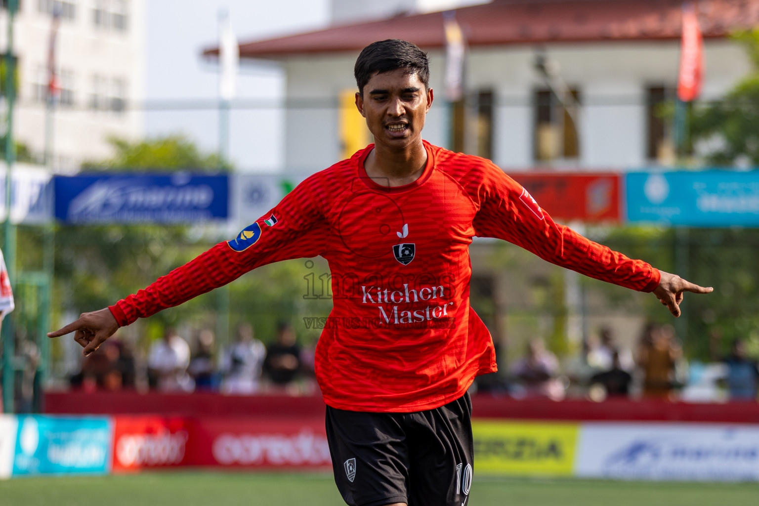 Sh. Kanditheemu  VS  Sh. Foakaidhoo in Day 12 of Golden Futsal Challenge 2024 was held on Friday, 26th January 2024, in Hulhumale', Maldives 
Photos: Hassan Simah / images.mv