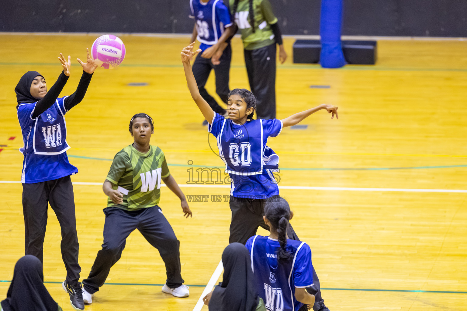 Day 13 of 26th Inter-School Netball Tournament 2025 was held in Social Center Indoor Hall on Saturday, 1st November 2025. Photos: Ismail Thoriq / images.mv