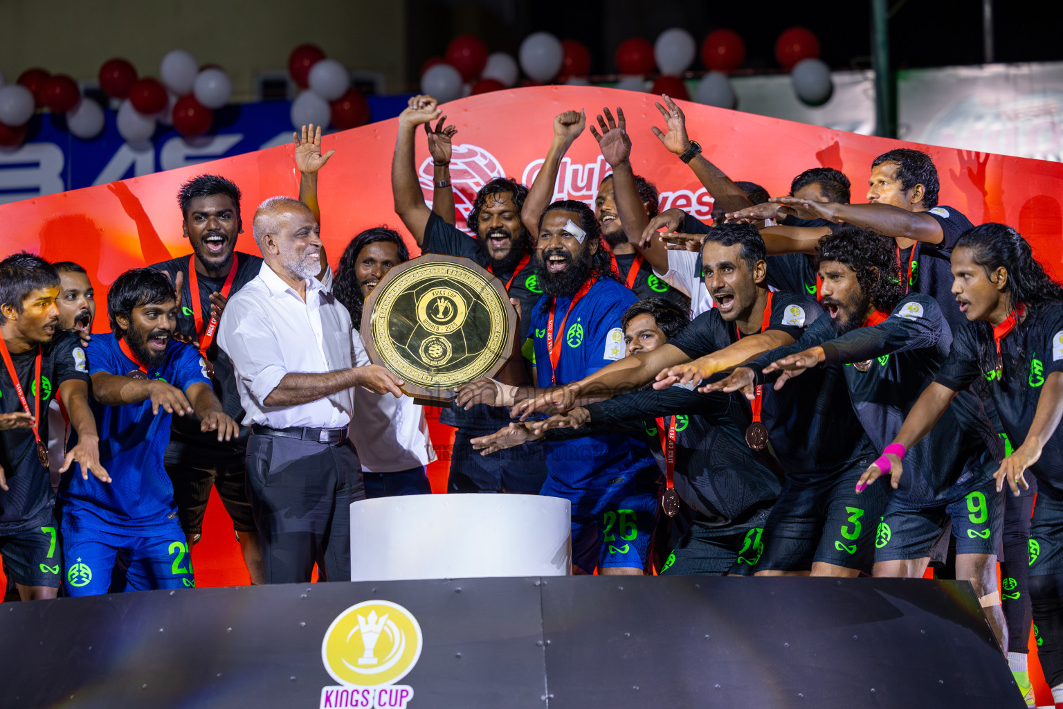 Road Recreation Club vs Club Combination SC Eydhafushi in Kings Cup Final of Club Maldives 2025 was held in Rehendhi Futsal Ground, Hulhumale', Maldives on Tuesday, 9th September 2025. Photos: Ismail Thoriq / images.mv