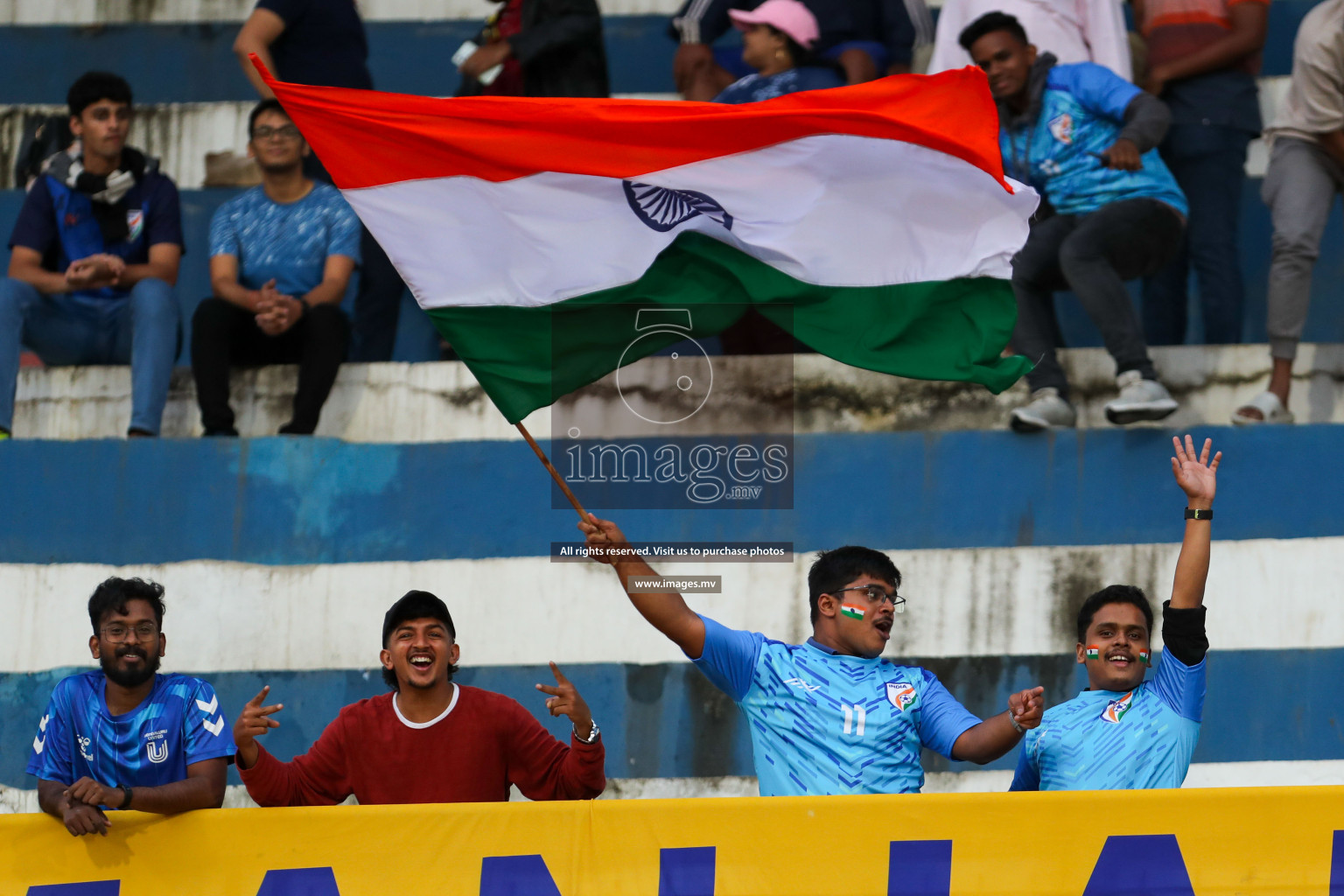 Kuwait vs India in the Final of SAFF Championship 2023 held in Sree Kanteerava Stadium, Bengaluru, India, on Tuesday, 4th July 2023. Photos: Hassan Simah / images.mv