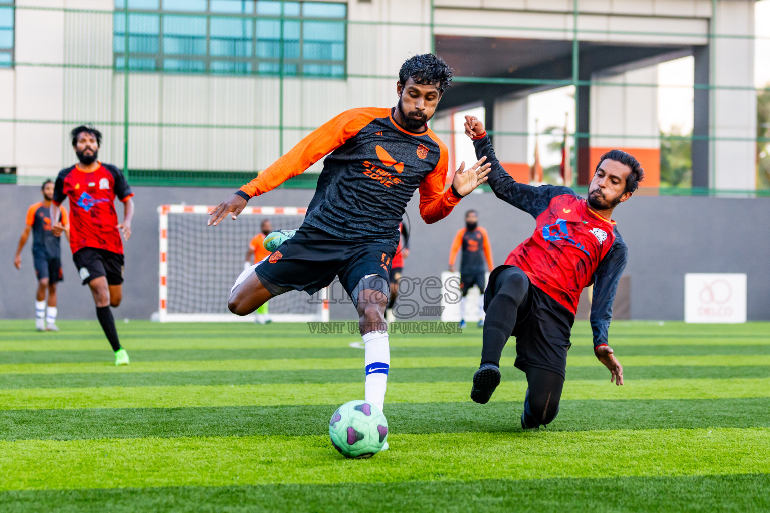 BG Sports Club vs FC Calms in Day 11 of BG Futsal Challenge 2024 was held on Friday, 22nd March 2024, in Male', Maldives Photos: Nausham Waheed / images.mv