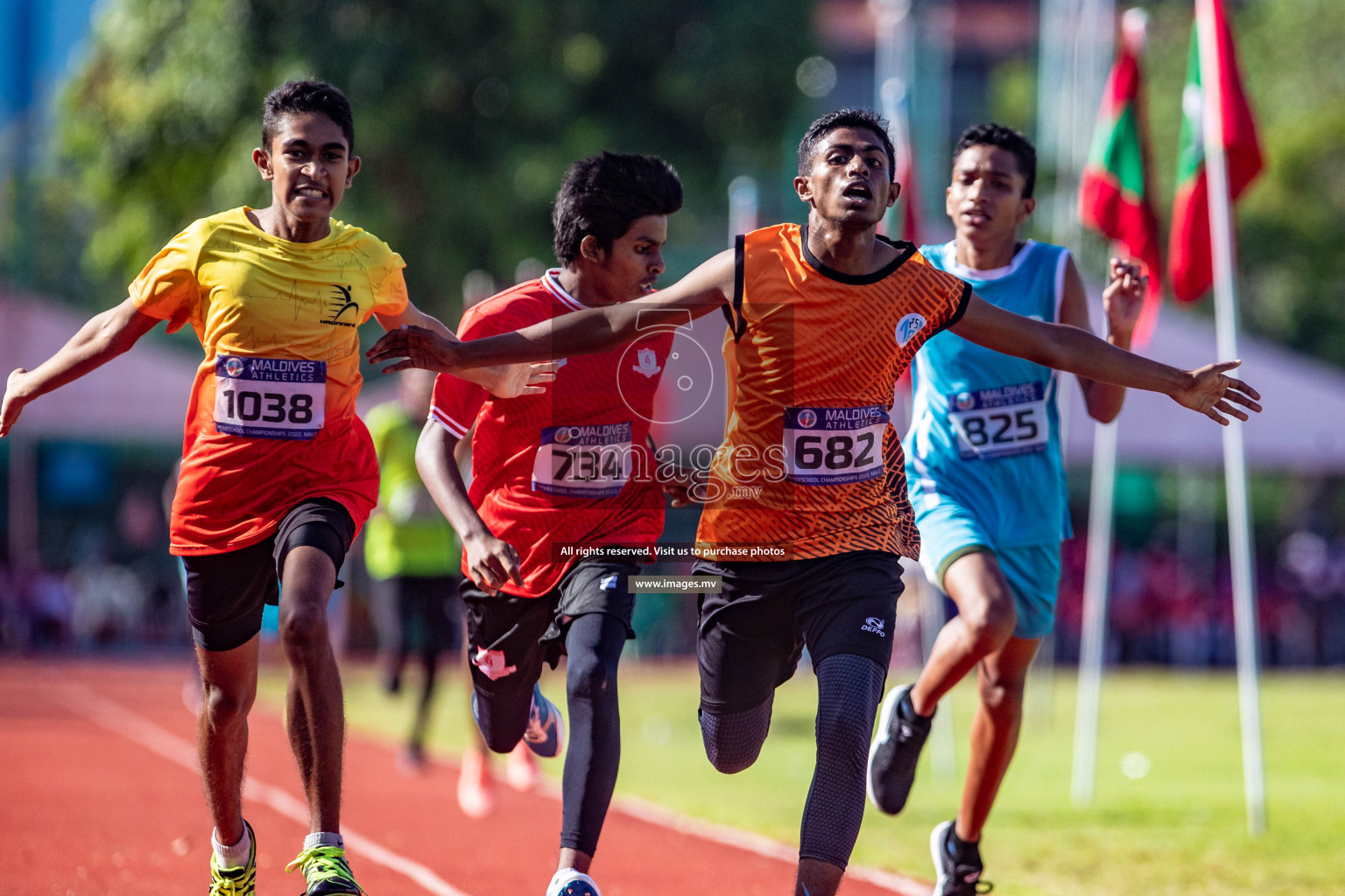 Day 5 of Inter-School Athletics Championship held in Male', Maldives on 27th May 2022. Photos by: Nausham Waheed / images.mv