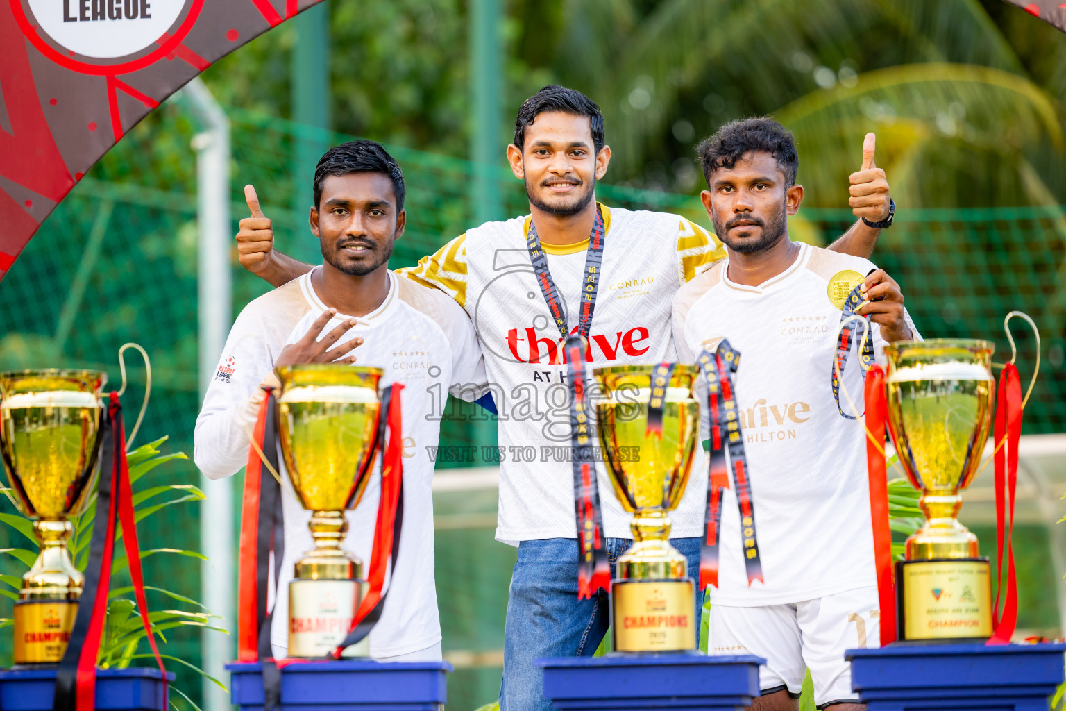Barcelo vs Conrad in the Final of Resort League 2025 (Ari Zone) was held on Sunday, 28th June 2025 in Conrad Maldives Rangali Island, Alif Dhaalu Atoll, Maldives. Photos: Nausham Waheed / images.mv