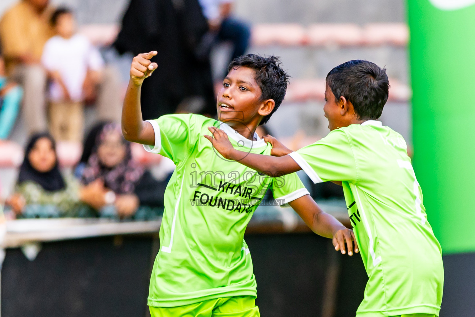 Day 1 of Under 10 MILO Academy Championship 2024 was held at National Stadium in Male', Maldives on Friday, 26th April 2024. Photos: Nausham Waheed / images.mv