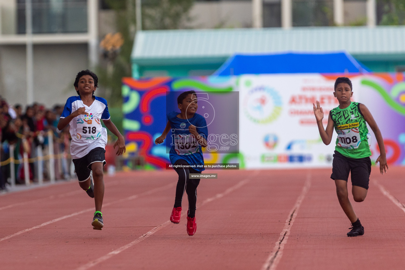 Day three of Inter School Athletics Championship 2023 was held at Hulhumale' Running Track at Hulhumale', Maldives on Tuesday, 16th May 2023. Photos: Shuu / Images.mv