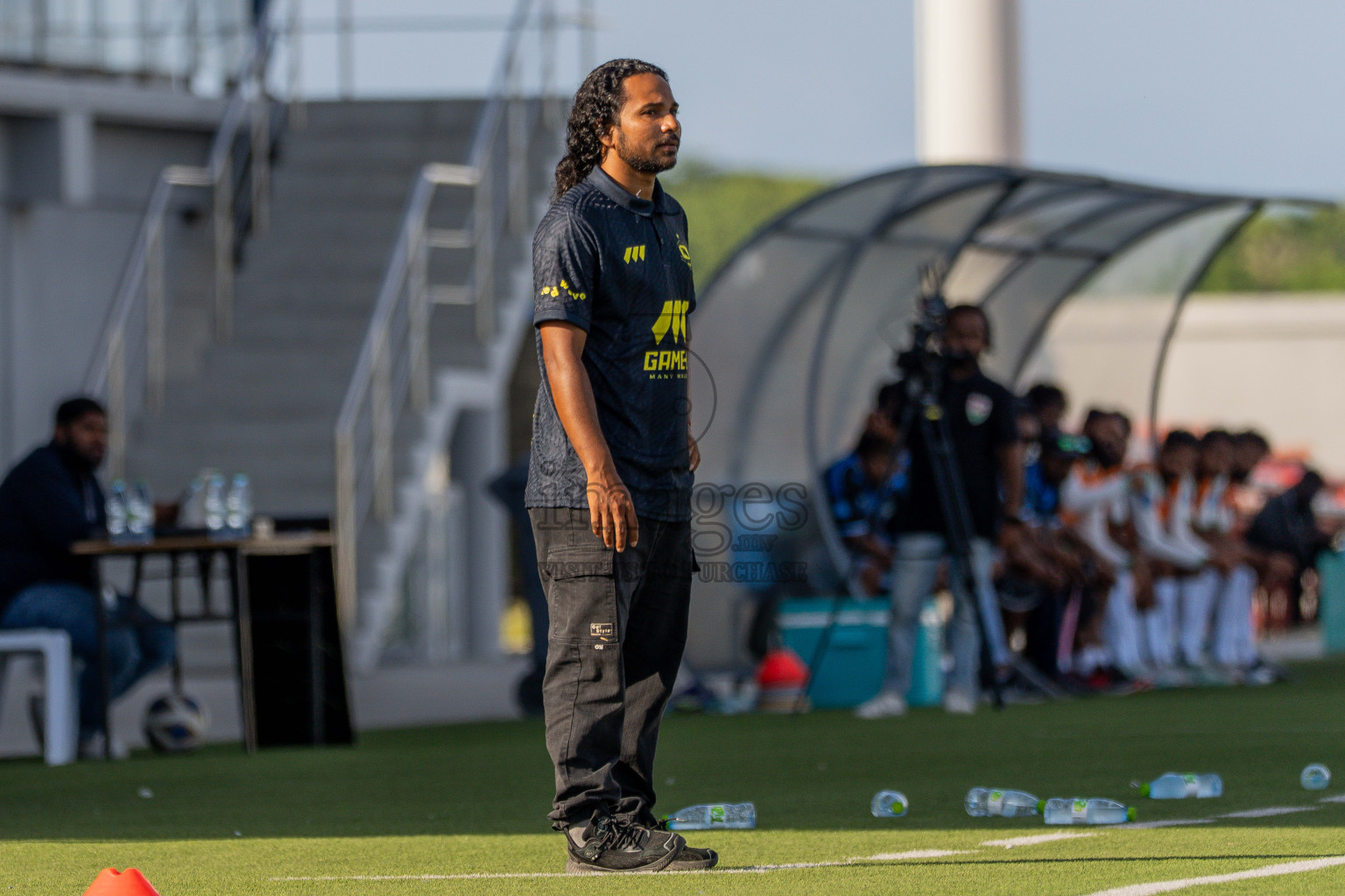 Semi Finals Match 02 Huss Songun FT VS Velaa Sports Club in Day 8 of Eydhafushi Cup 2025 held in Eydhafushi Football Stadium at B. Eydhafushi, Maldives on Saturday, 13th September 2025. Photos: Arif Rasheed / images.mv