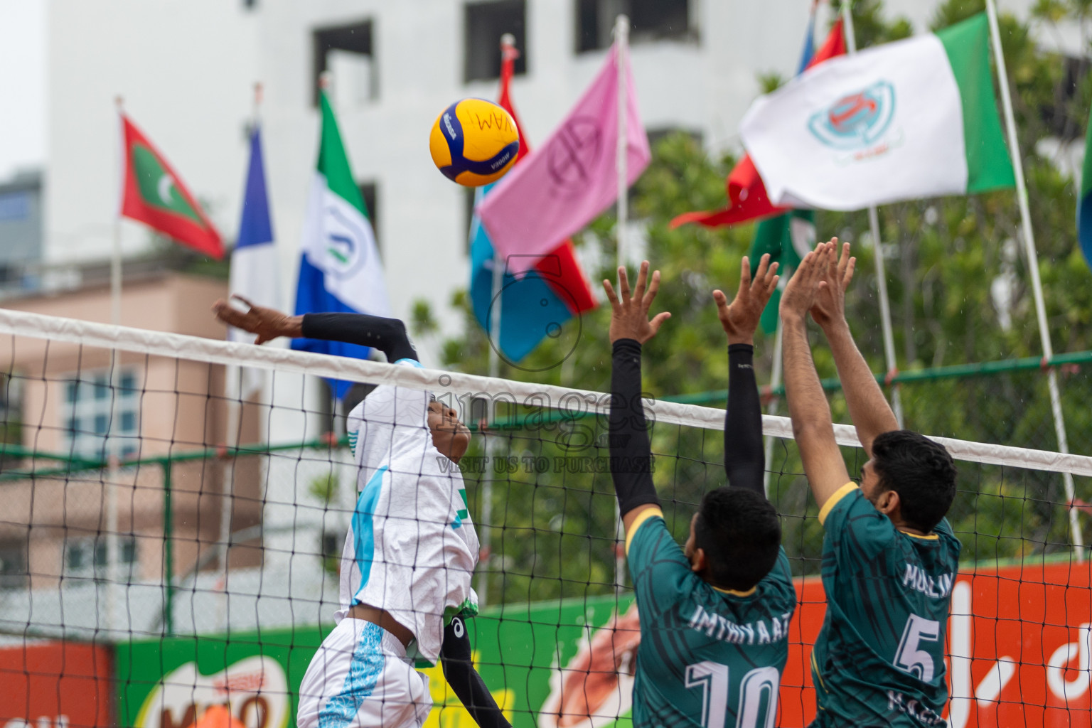 Day 9 of Interschool Volleyball Tournament 2024 was held in Ekuveni Volleyball Court at Male', Maldives on Saturday, 30th November 2024. Photos: Mohamed Mahfooz Moosa / images.mv