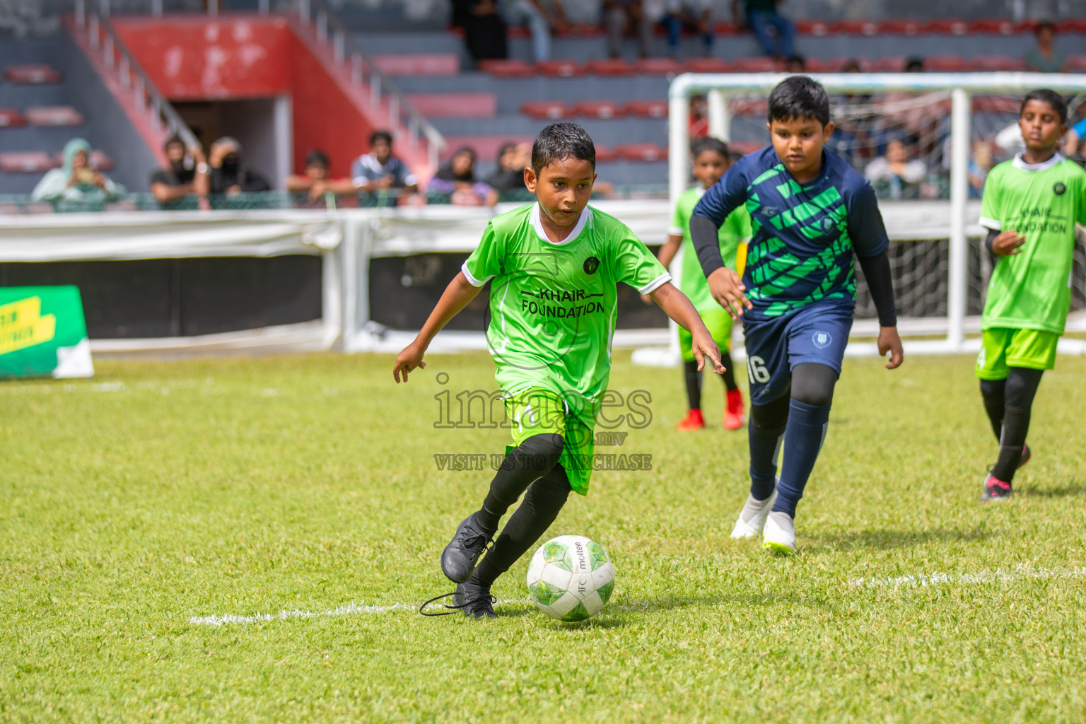 Day 2 of Under 10 MILO Academy Championship 2024 was held at National Stadium in Male', Maldives on Friday, 27th April 2024. Photos: Mohamed Mahfooz Moosa / images.mv