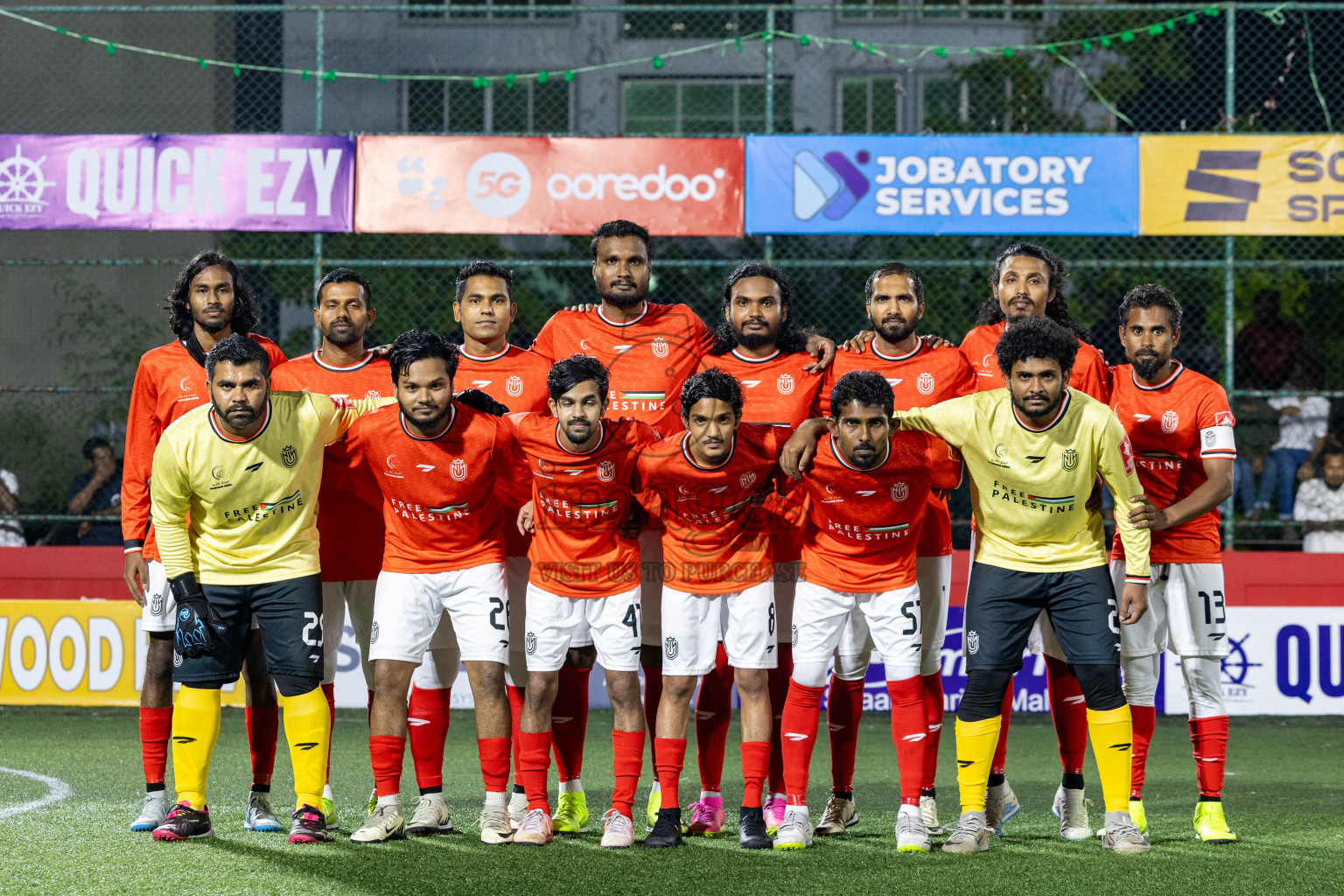 HDh Nolhivaran vs HDh Kumundhoo in Day 13 of Golden Futsal Challenge 2025 was held on Friday, 17th January 2025, in Hulhumale', Maldives 
Photos: Hassan Simah / images.mv