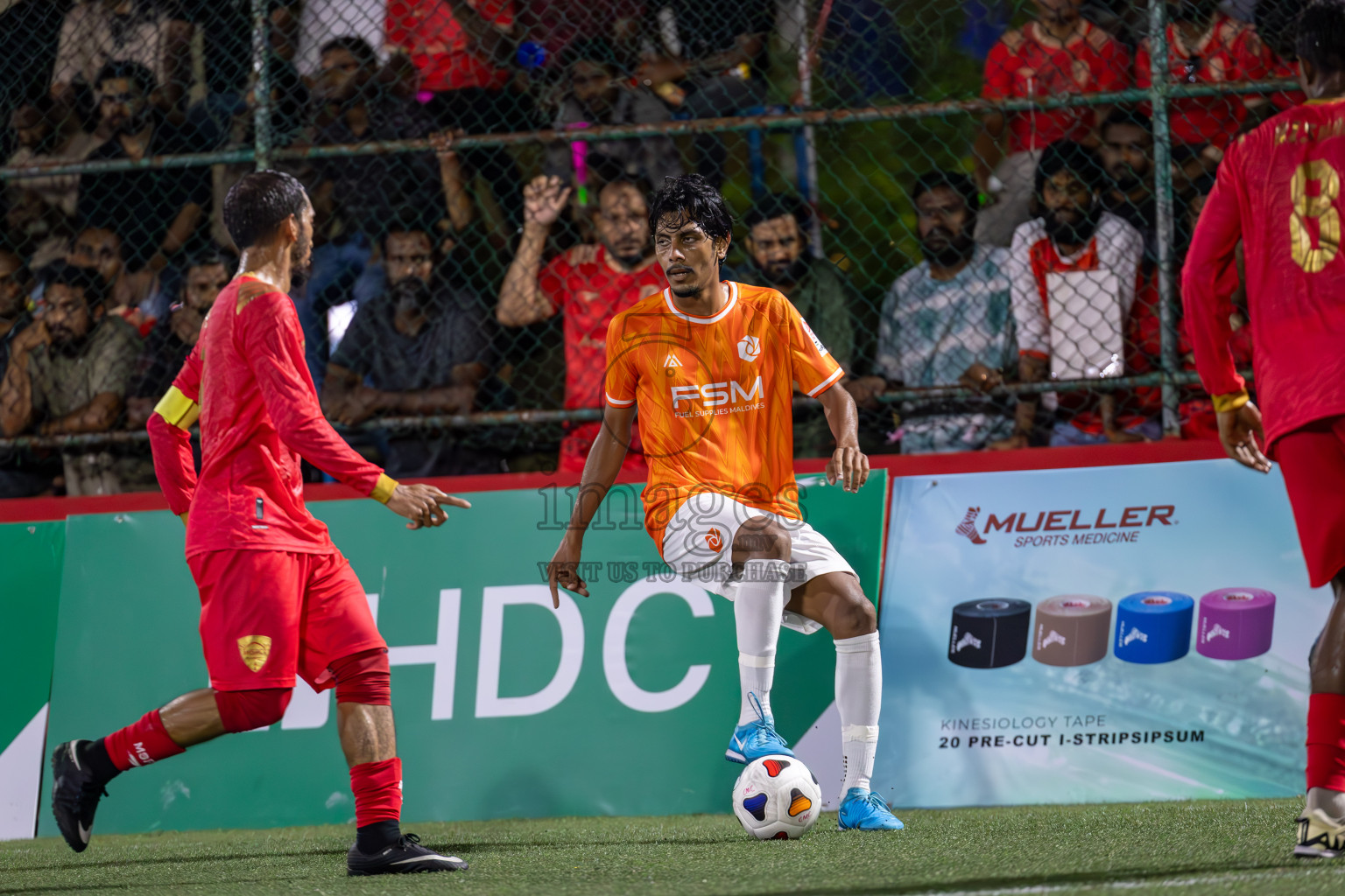 FSM vs Maldivian in Round of 16 of Club Maldives Cup 2024 held in Rehendi Futsal Ground, Hulhumale', Maldives on Monday, 7th October 2024. Photos: Ismail Thoriq / images.mv