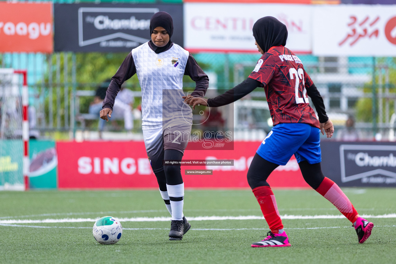 DSC vs Police in Eighteen Thirty 2023 held in Hulhumale, Maldives, on Thursday, 10 August 2023. Photos: Nausham Waheed / images.mv