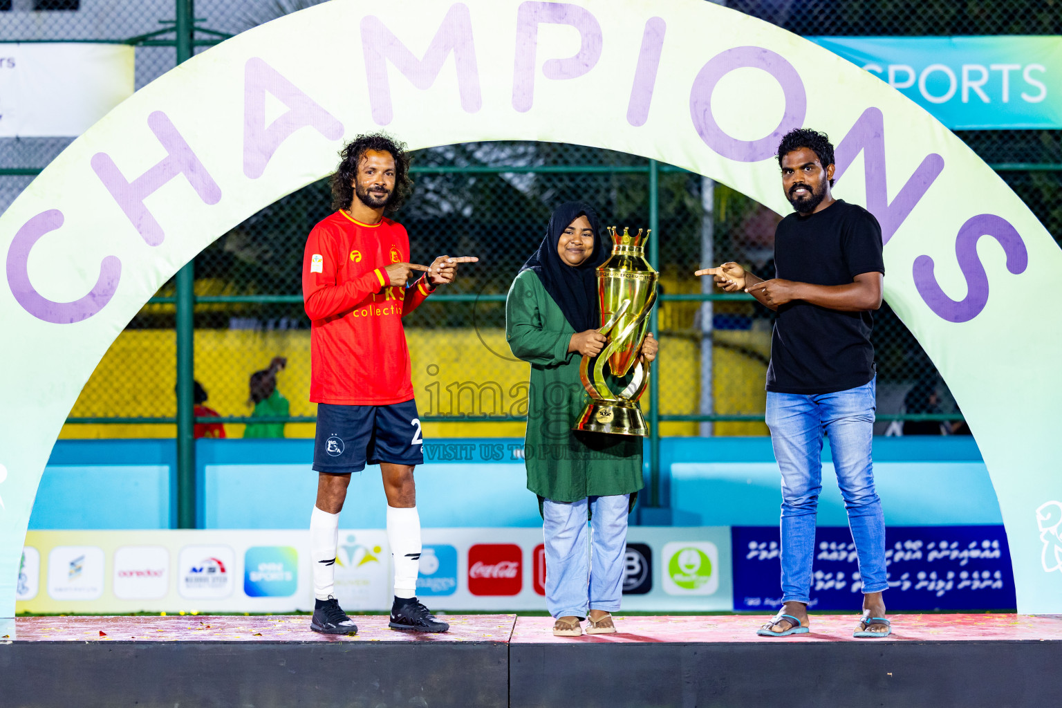 Dee Ess Kay vs Kovigoani in Final of Laamehi Dhiggaru Ekuveri Futsal Challenge 2024 was held on Wednesday, 31st July 2024, at Dhiggaru Futsal Ground, Dhiggaru, Maldives Photos: Nausham Waheed / images.mv