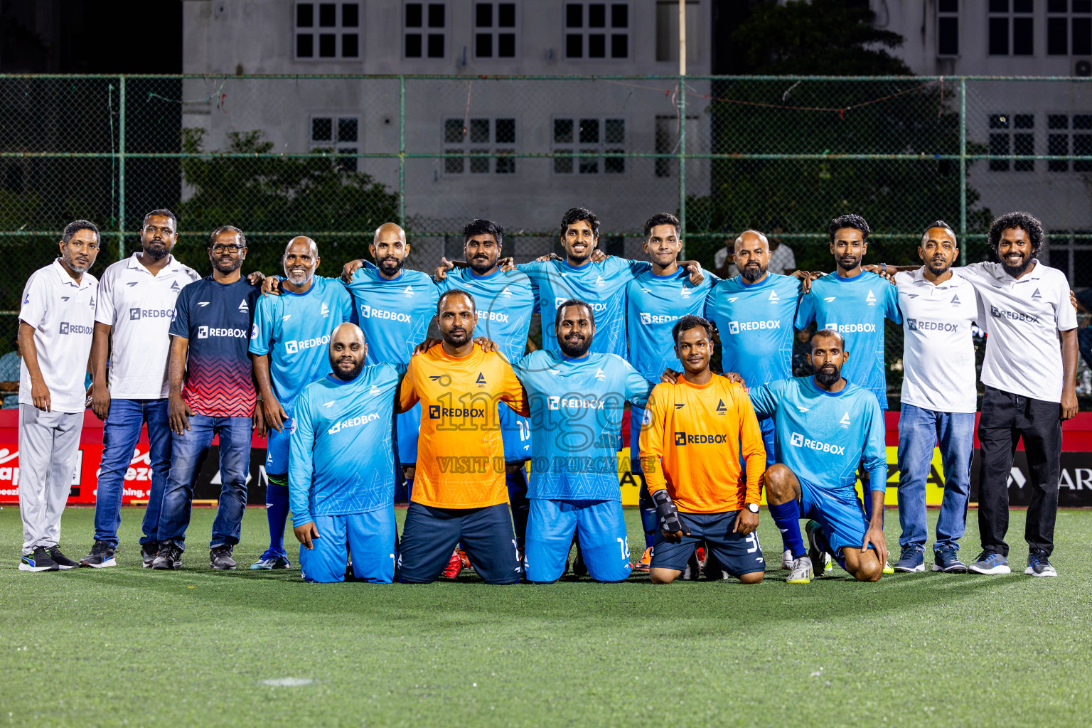 Silver Sands vs Club Apollo in Day 8 of Office League 2025 was held on Wednesday, 23rd April 2025 in Hulhumale', Maldives. Photos: Nausham Waheed  / images.mv