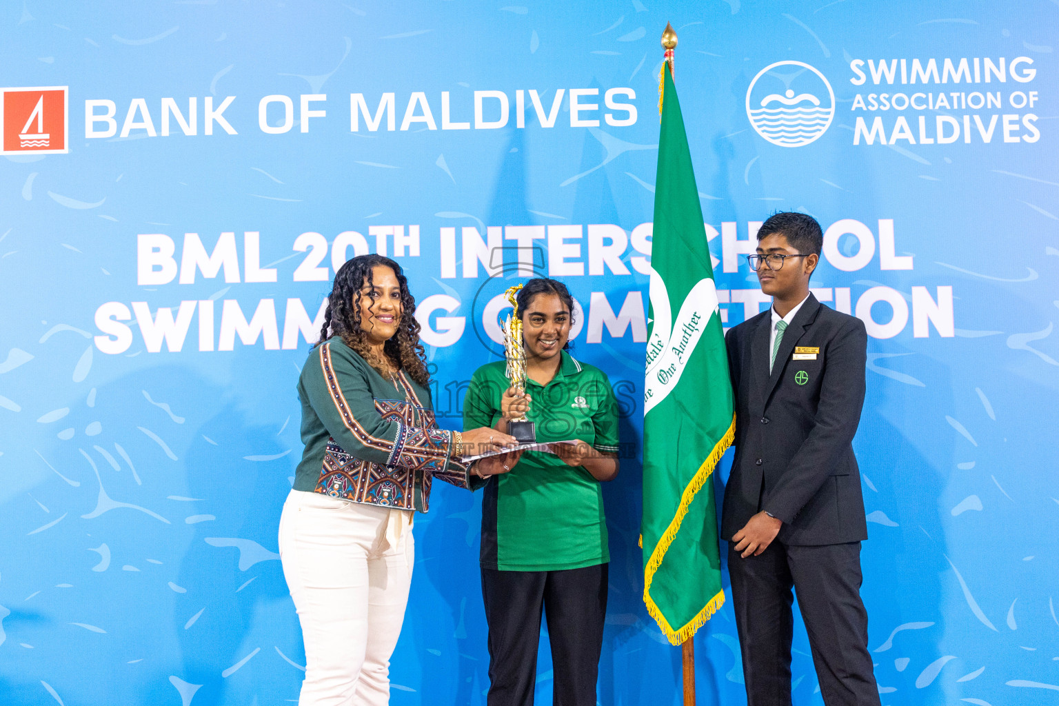 Closing ceremony of BML 20th Inter-School Swimming Competition was held in Hulhumale' Swimming Complex on Saturday, 19th October 2024. 
Photos: Ismail Thoriq