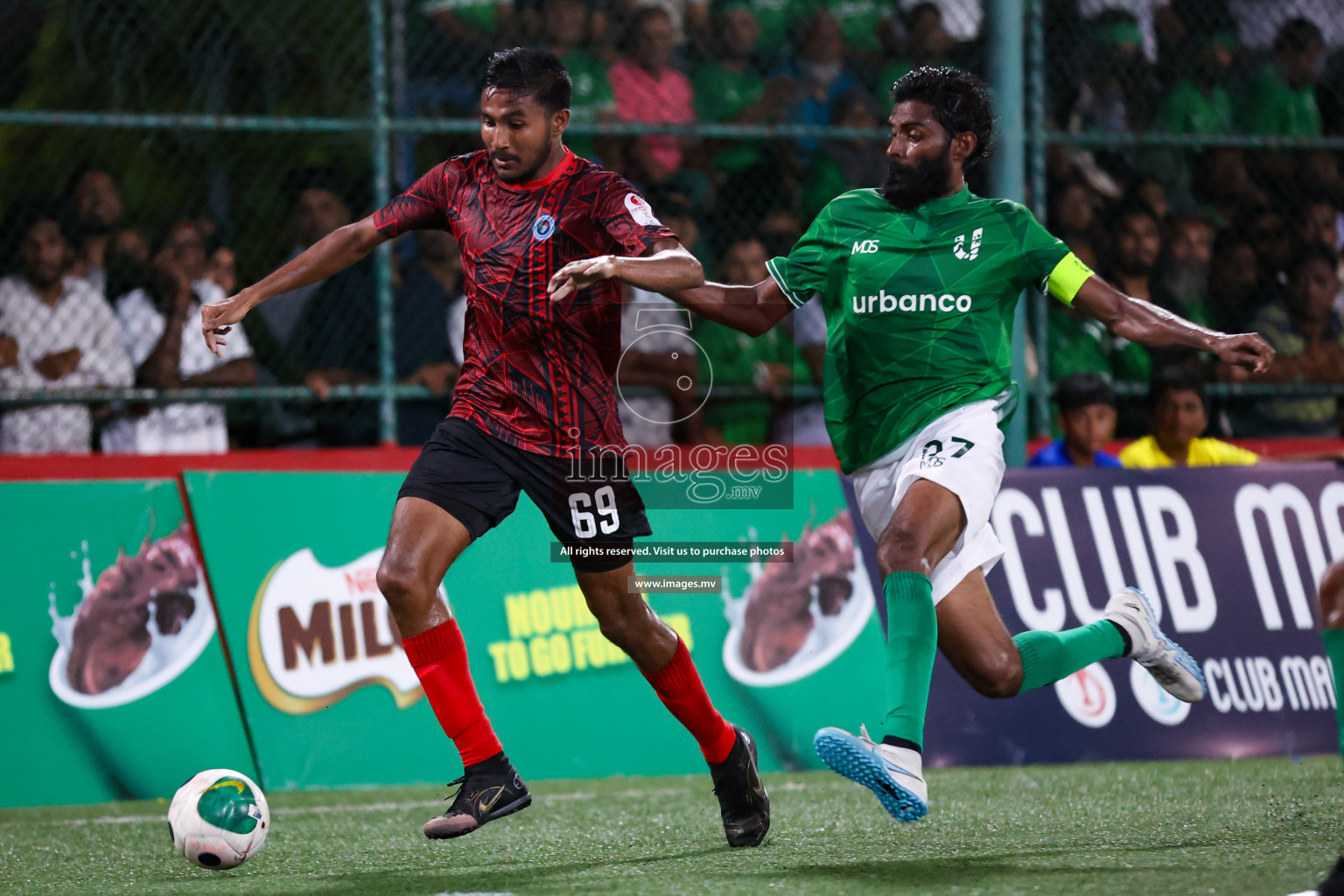 Club URBANCO vs Police Club in Club Maldives Cup 2023 held in Hulhumale, Maldives, on Friday, 28th July 2023 Photos: Nausham Waheed/ images.mv