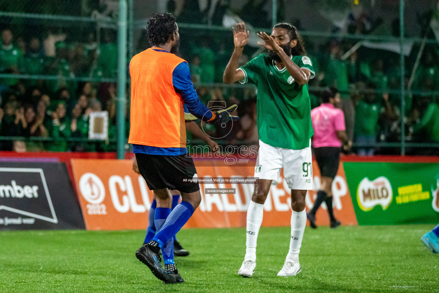 Club HDC vs Club TTS in Club Maldives Cup 2022 was held in Hulhumale', Maldives on Thursday, 20th October 2022. Photos: Hassan Simah/ images.mv