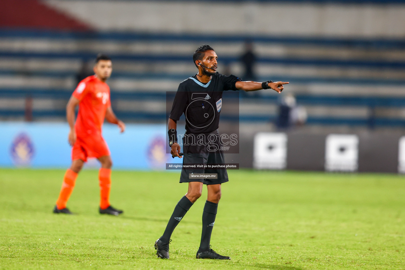 Nepal vs India in SAFF Championship 2023 held in Sree Kanteerava Stadium, Bengaluru, India, on Saturday, 24th June 2023. Photos: Hassan Simah / images.mv