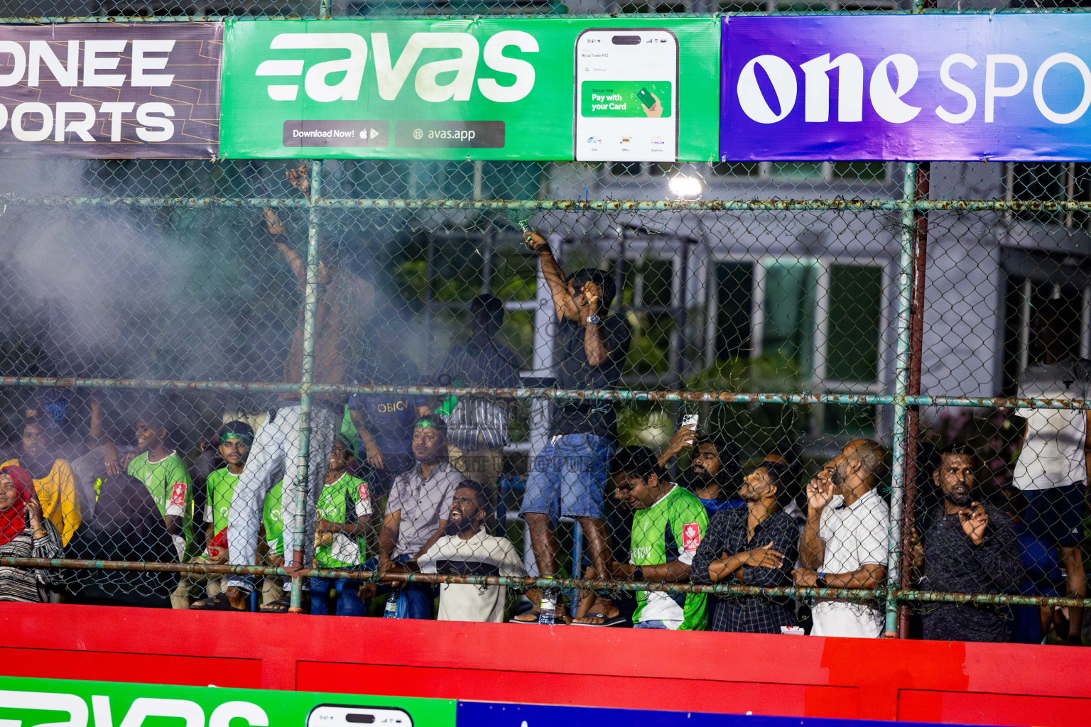HDh Naivaadhoo vs HDh Makunudhoo in Atoll Round Semi-Final on Day 23 of Golden Futsal Challenge 2025 was held on Monday , 27th January 2025, in Hulhumale', Maldives. Photos: Nausham Waheed / images.mv