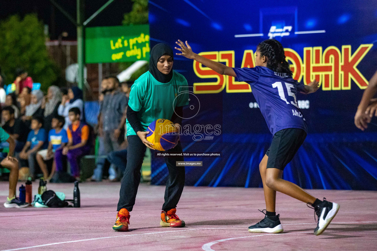 Day3 of Slamdunk by Sosal on 14th April 2023 held in Male'. Photos: Nausham waheed /images.mv