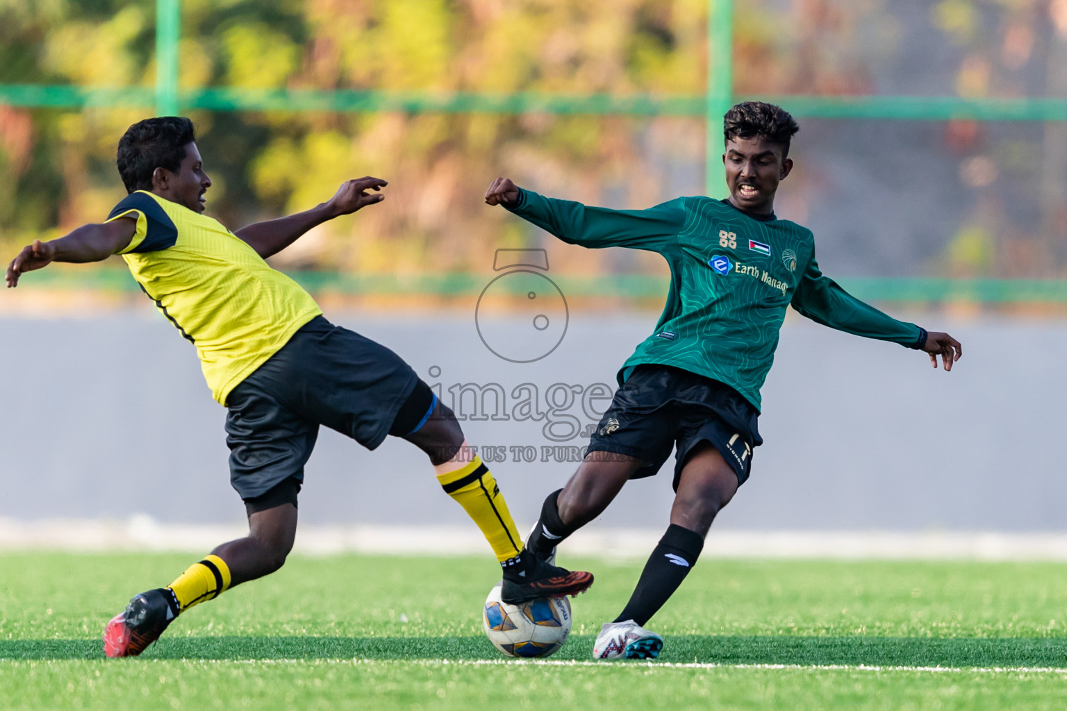 Baburu SC vs Kanmathi Juniors from Semi Final of Manadhoo Council Cup 2024 in N Manadhoo Maldives on Sunday, 25th February 2023. Photos: Nausham Waheed / images.mv