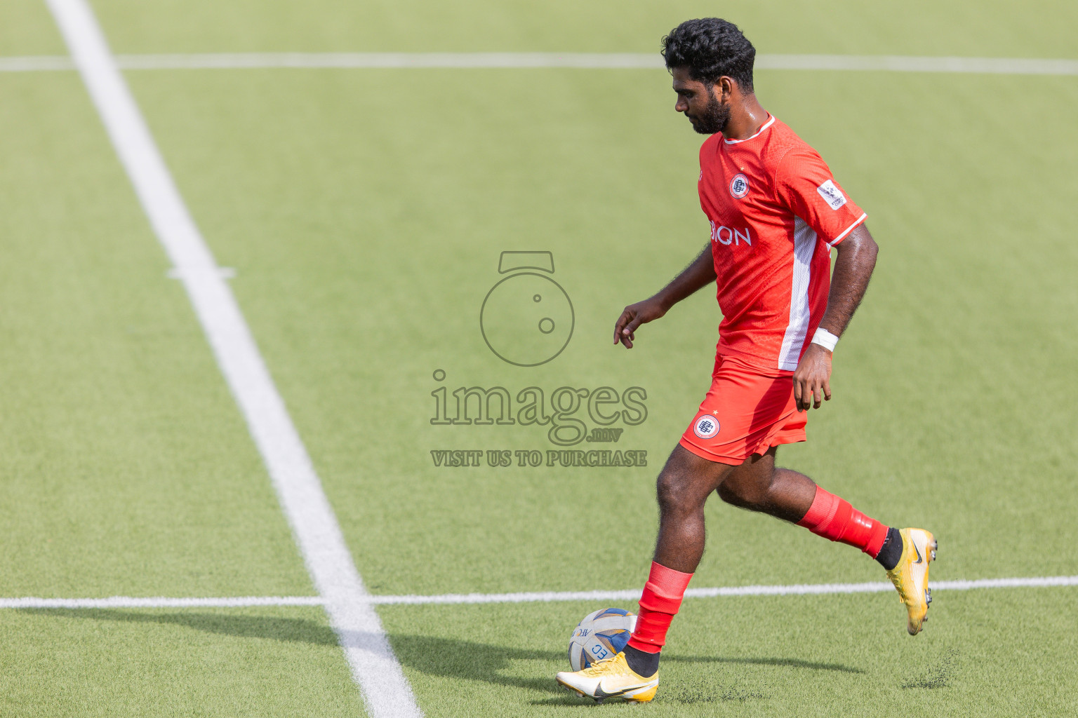 Semi Finals Match 01 Irumathi FC VS CC Sports Club in Day 7 of Eydhafushi Cup 2025 held in Eydhafushi Football Stadium at B. Eydhafushi, Maldives on Friday, 12th September 2025. Photos: Arif Rasheed / images.mv