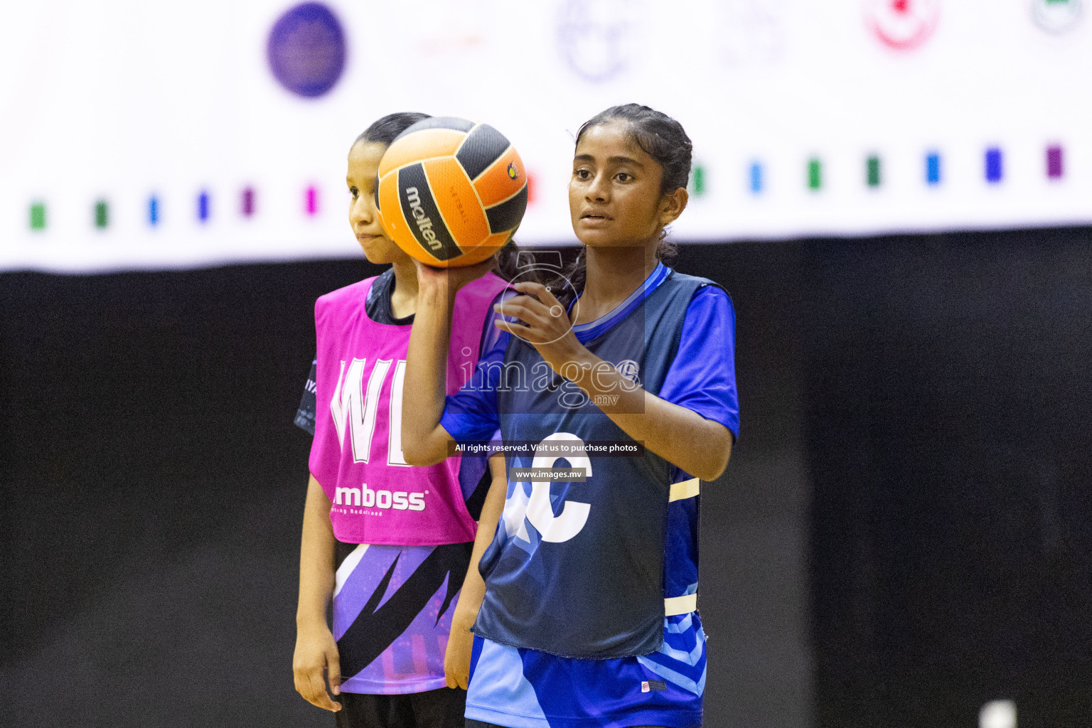 Day 10 of 24th Interschool Netball Tournament 2023 was held in Social Center, Male', Maldives on 5th November 2023. Photos: Nausham Waheed / images.mv