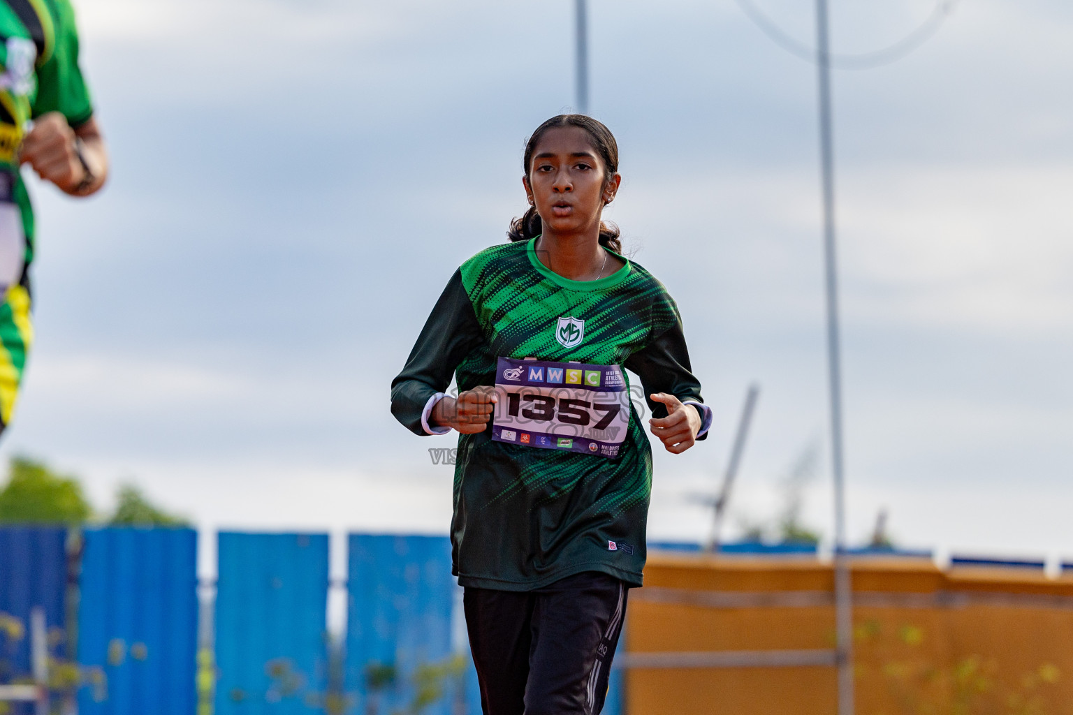 Day 2 of MWSC Interschool Athletics Championships 2024 held in Hulhumale Running Track, Hulhumale, Maldives on Sunday, 10th November 2024. 
Photos by: Hassan Simah / Images.mv